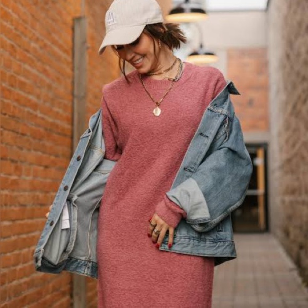 Smash + Tess Dusty Rose Maxi Dress